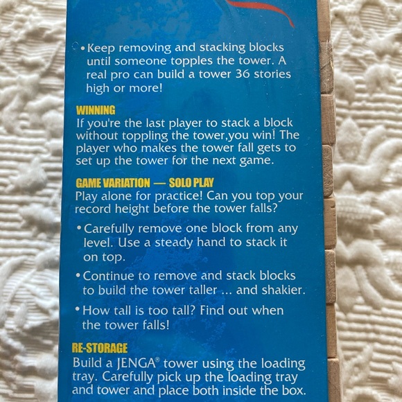 NEW JENGA Game - Picture 6 of 8